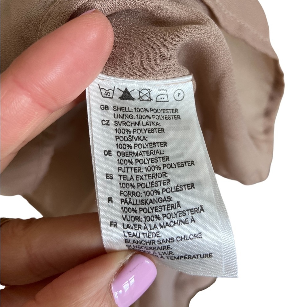 H&M Black Label Ruffle Panel Mini Dress - Picture 10 of 11
